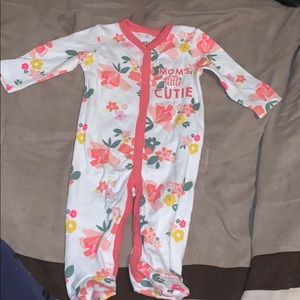 Mom’s little cutie sleeper.